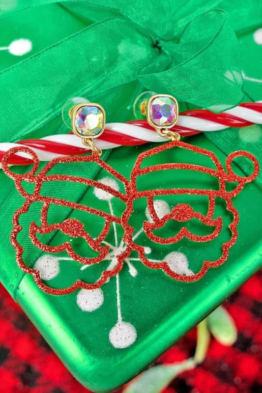 Santa Is Here Earrings {Multiple Styles Available}