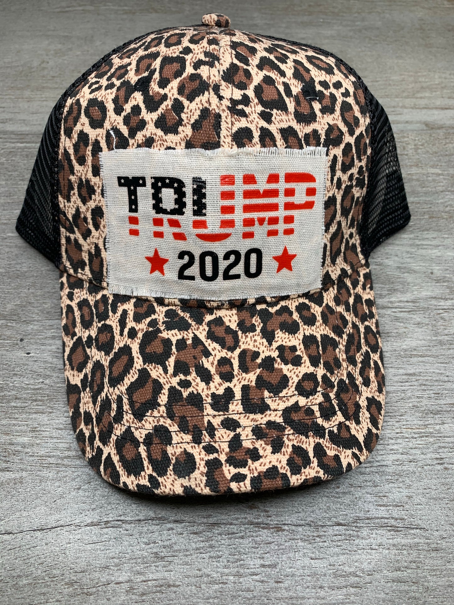 Trump 2020 Ponytail Black Mesh Hat
