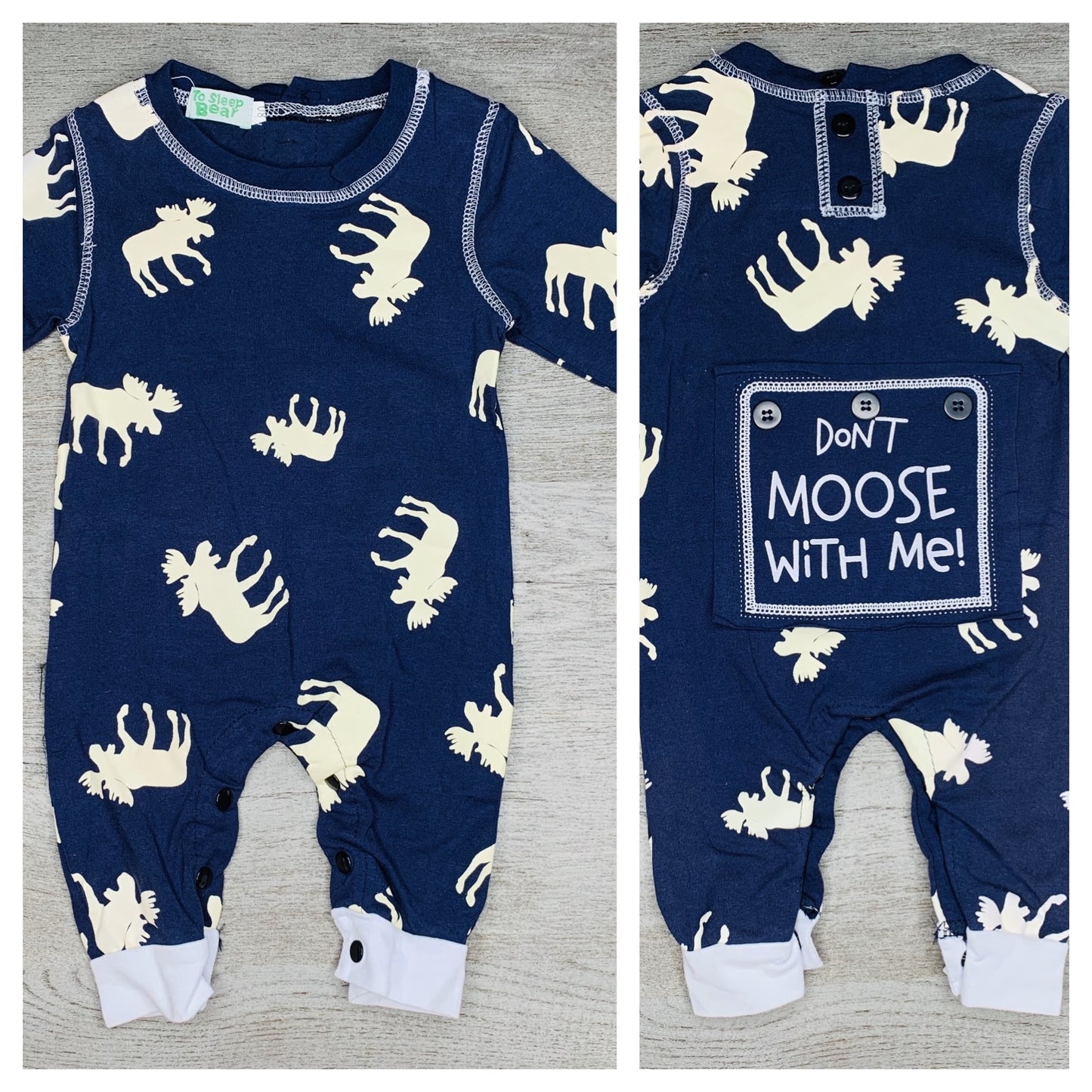 Don't Moose With Me Romper