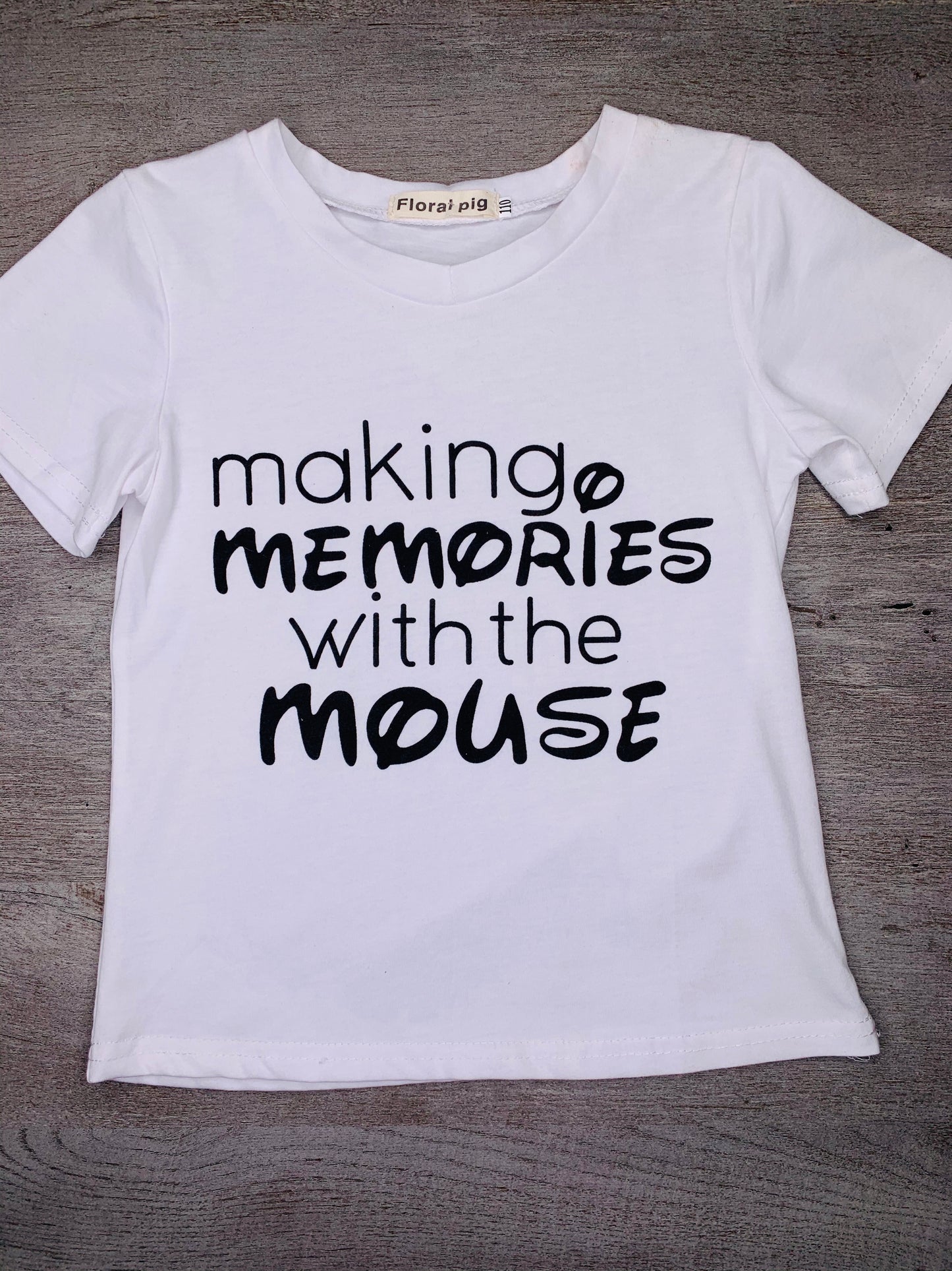 Making Memories With The Mouse Shirt