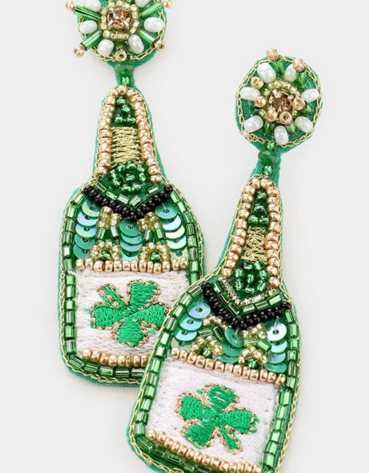 I'm Not Irish, But I Still Pinch Earrings
