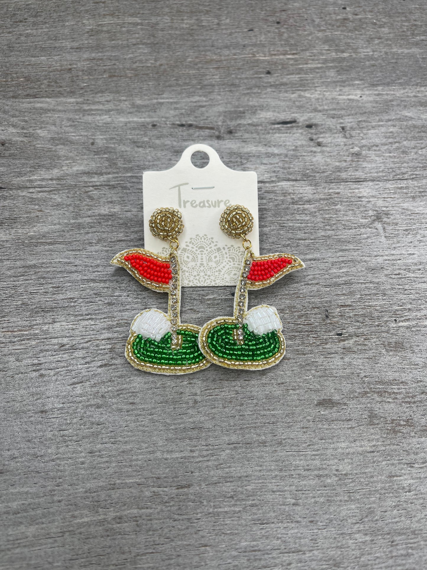 Hole In One Earrings