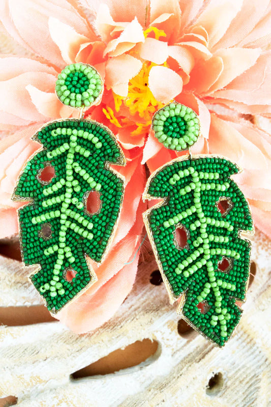 Turn A New Leaf Earings