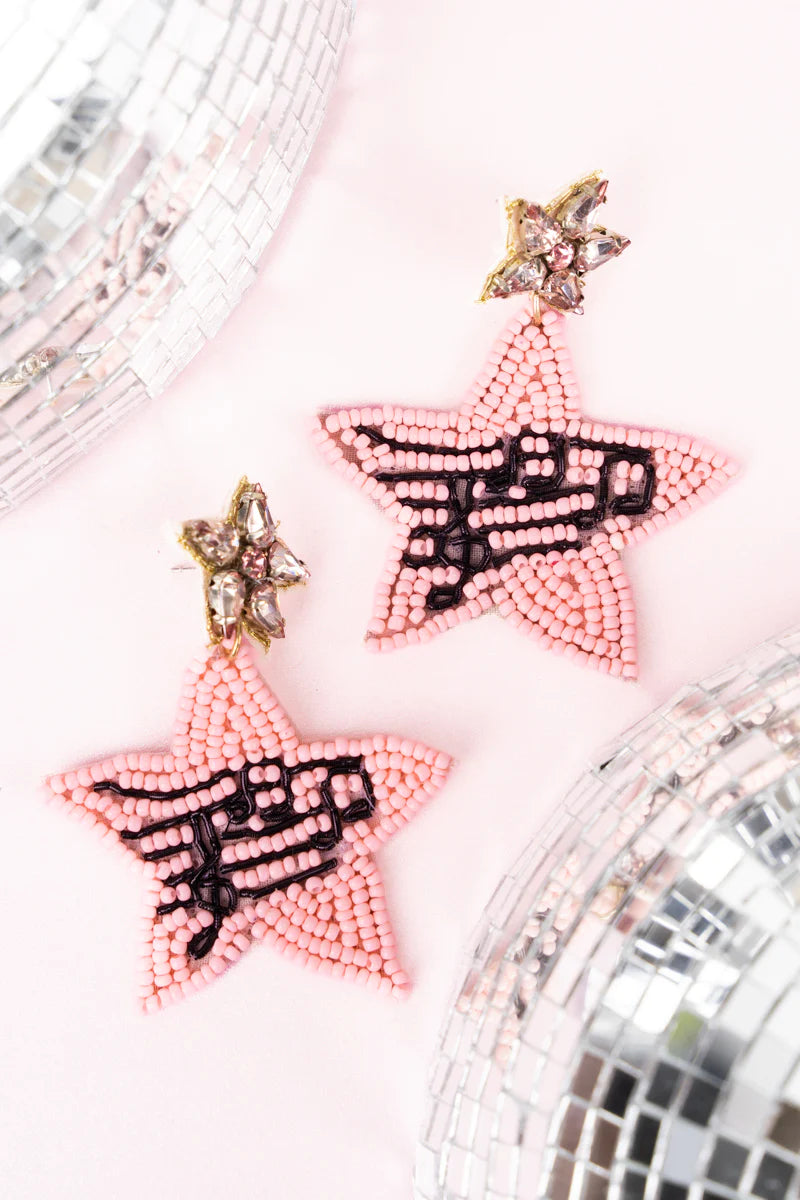 Star Notes Earrings