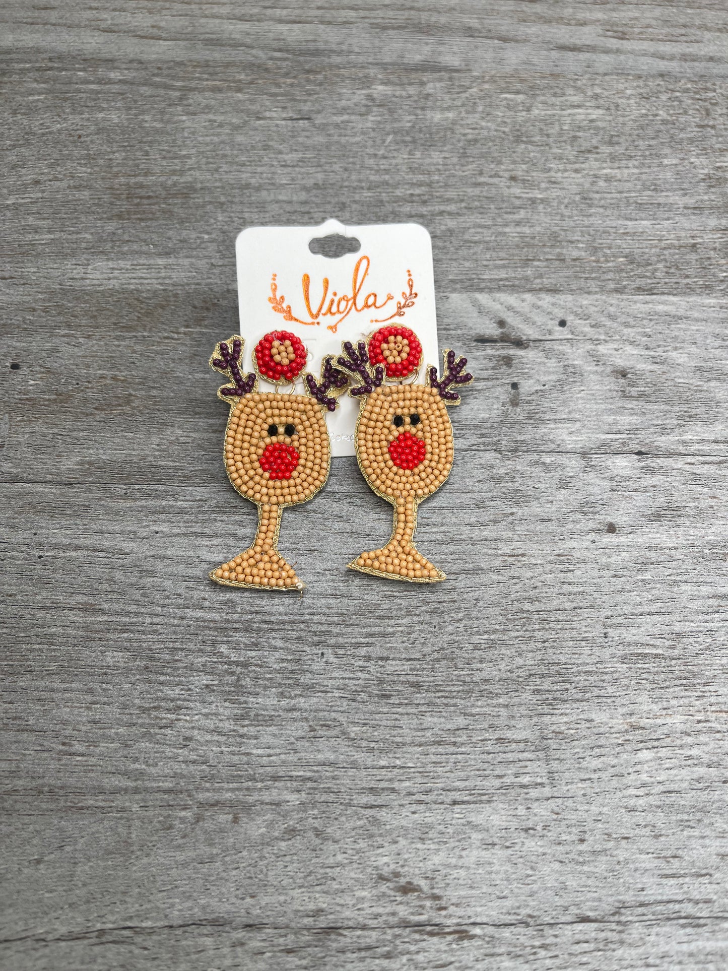 Will Wrap For Wine Earrings {Multiple Styles Available}