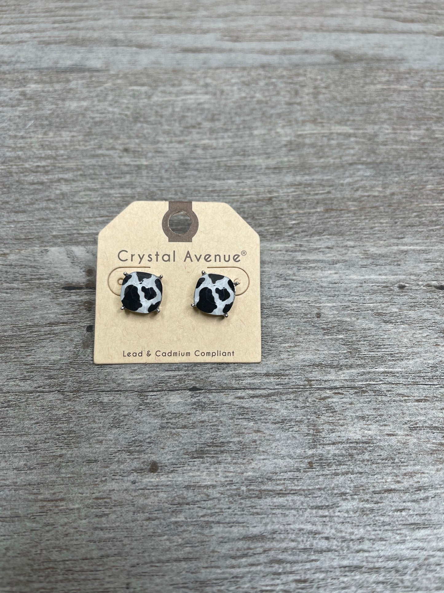 Cow Print Earrings {Multiple Styles Available}