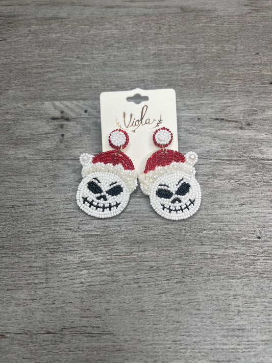 Christmas Jack Earrings