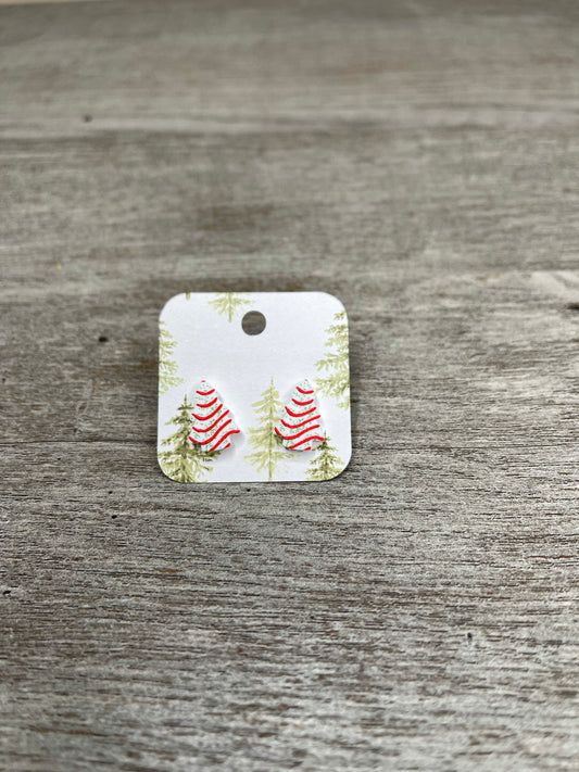 Little Debbie Acrylic Earrings