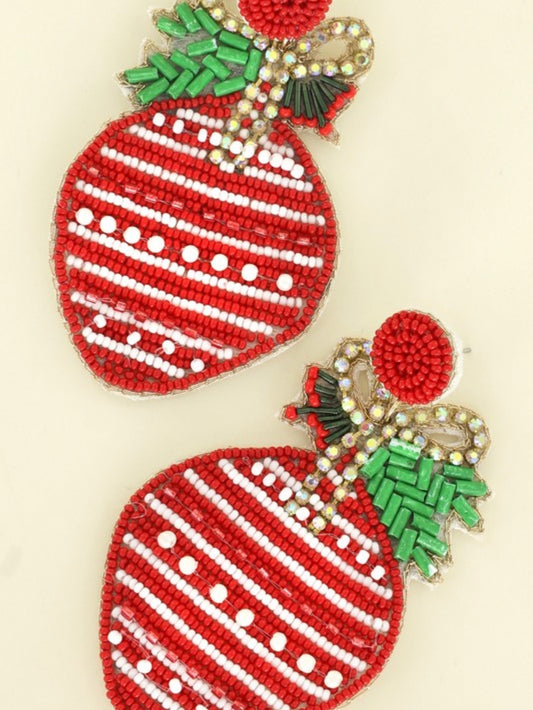 I'm Only A Morning Person On Christmas Earrings