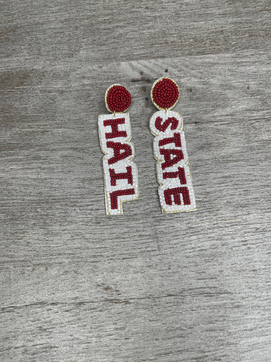 Hail State Earrings