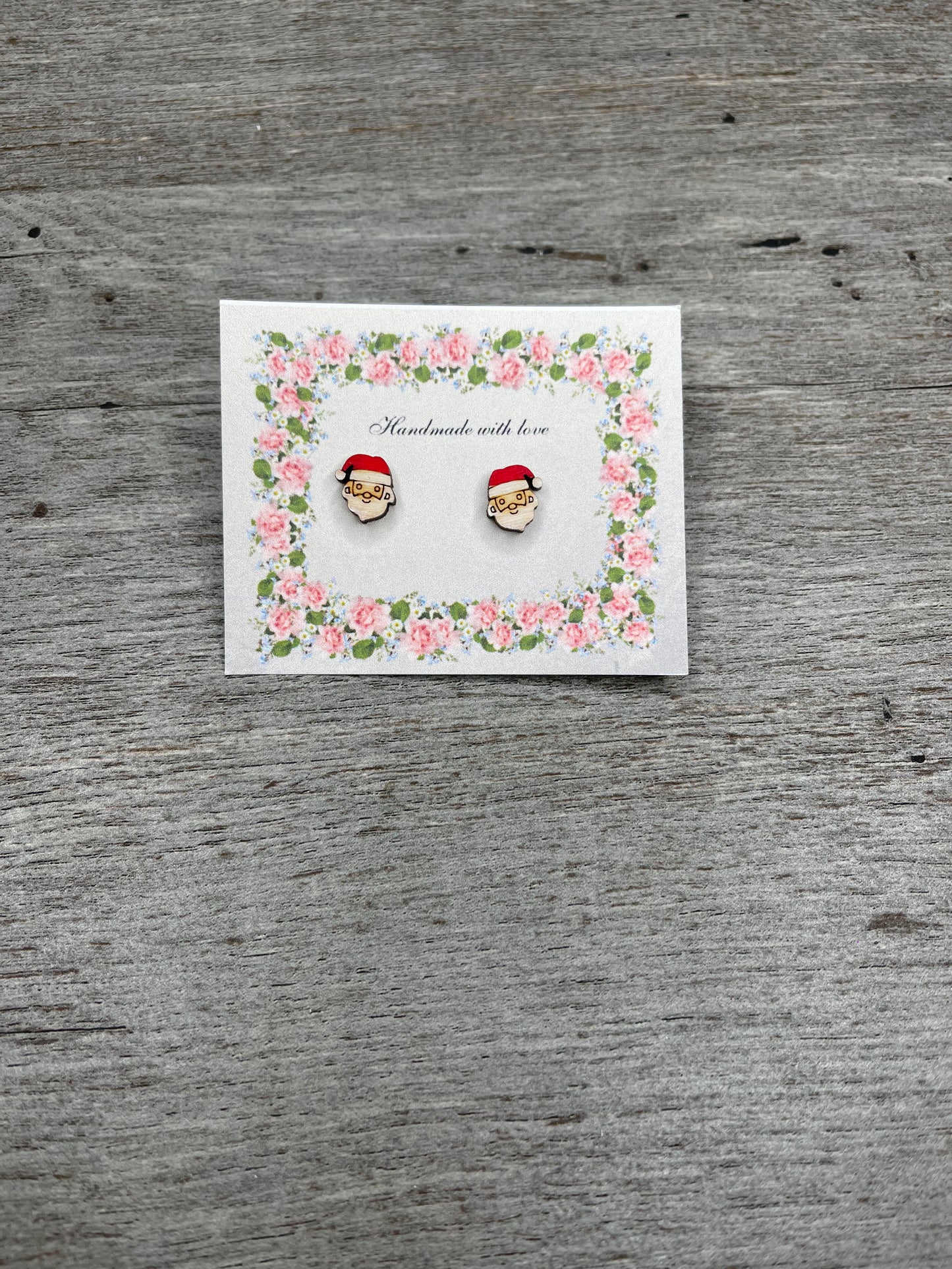 Wooden Stud Earrings {Multiple Styles Available}