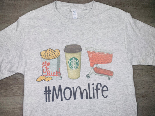 #MomLife T-Shirt {Regular & Plus}