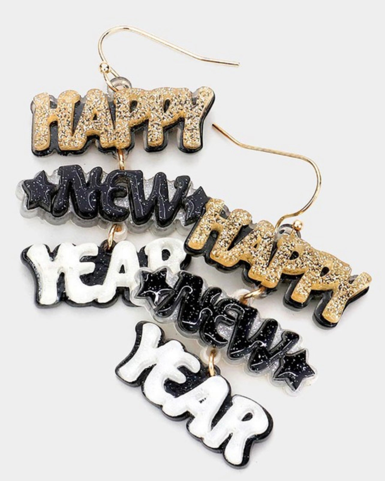 Have A Sparkling New Year Earrings