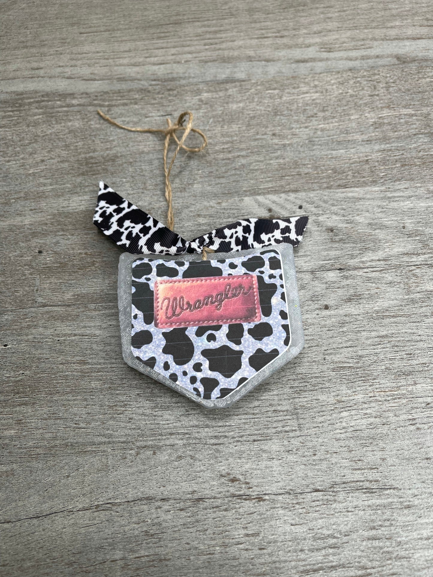 Cow Print Wrangle Freshie {Multiple Styles Available}