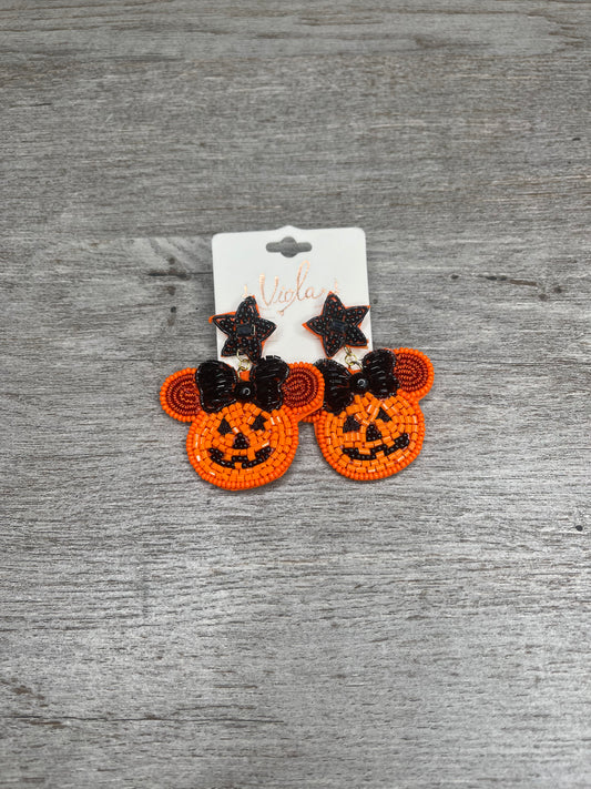 In This Town We Call Home, Everyone Hail To The Pumpkin Song Earrings