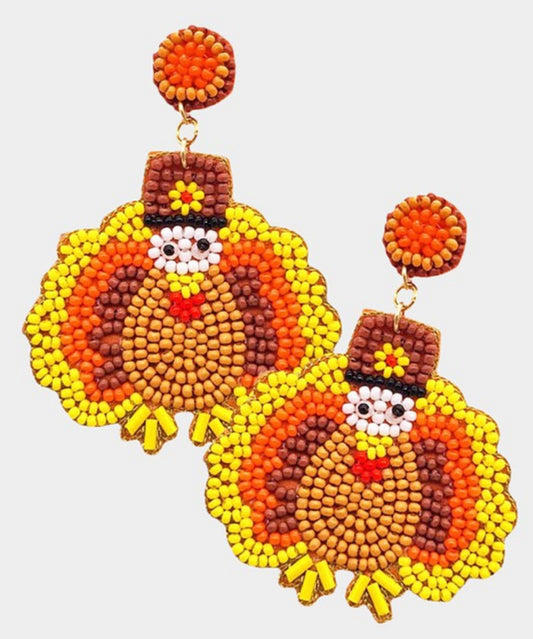 In All Things Give Thanks Earrings