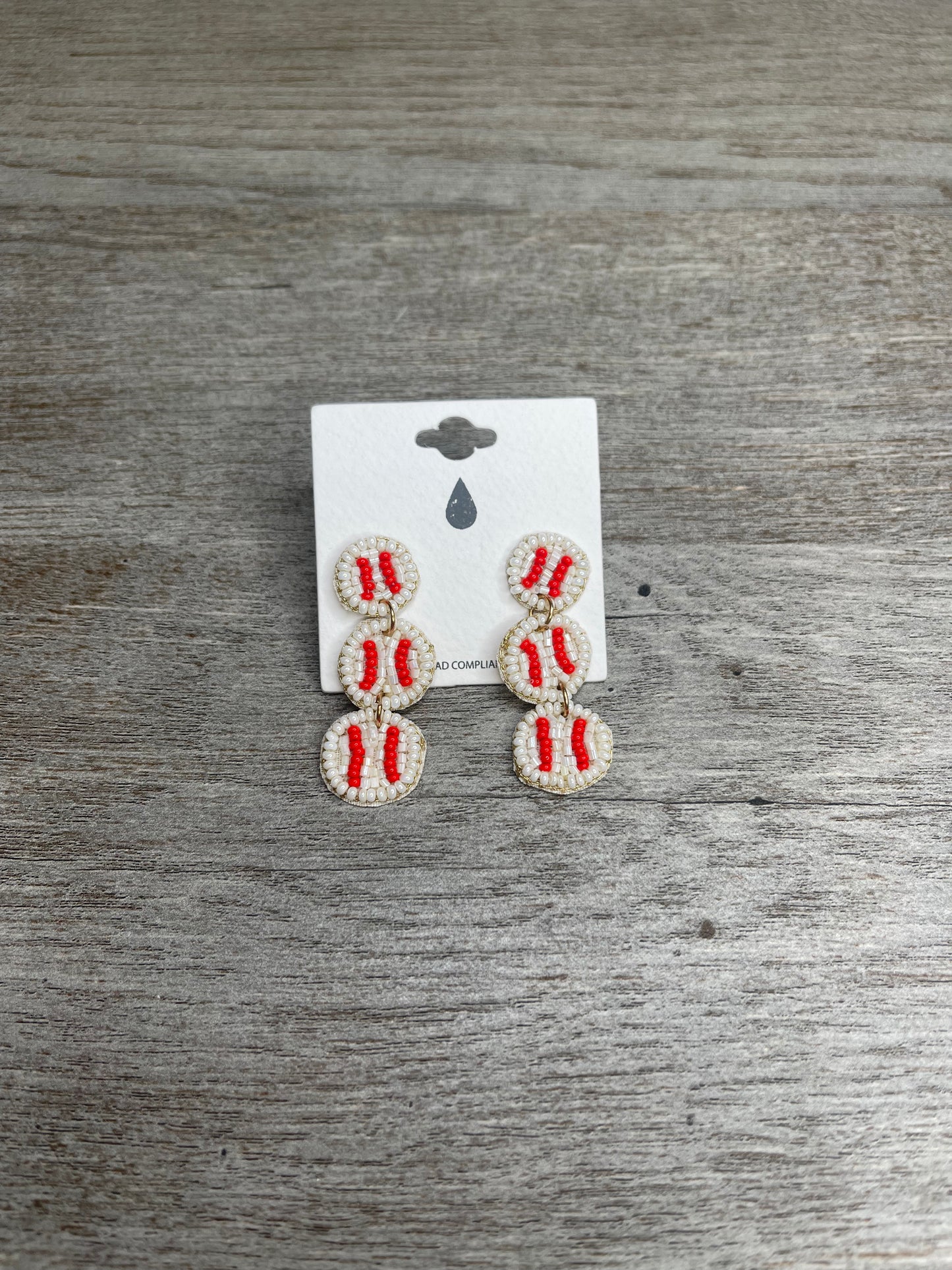 Don't Let The Fear Of Striking Out, Hold You Back Earrings