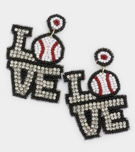 It's Hard To Beat A Person Who Never Gives Up Earrings