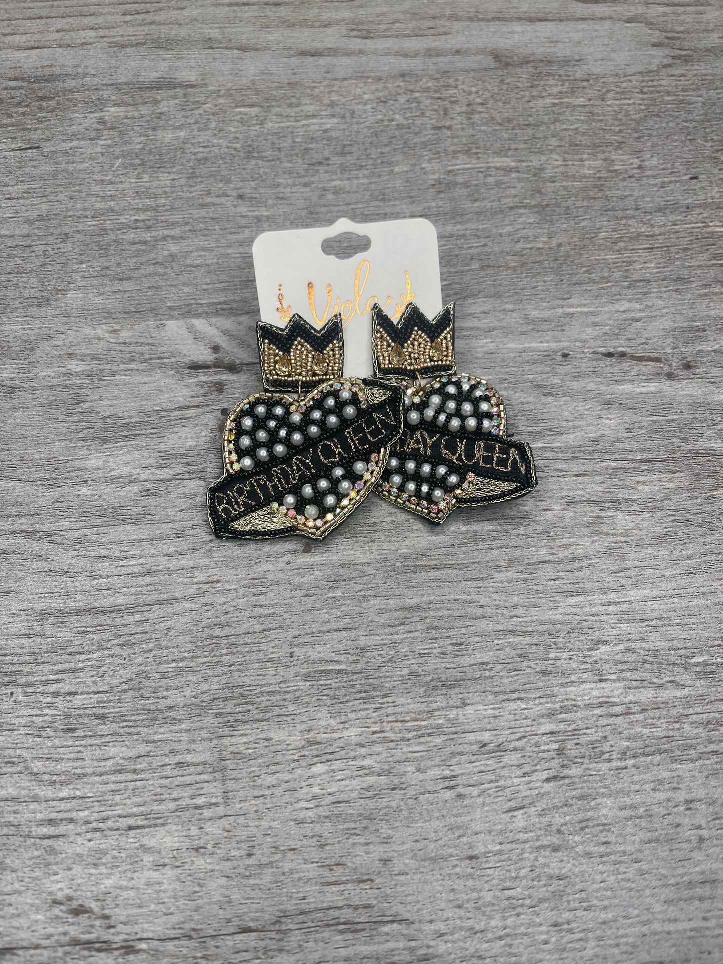 Birthday Queen Earrings {Multiple Styles Available}