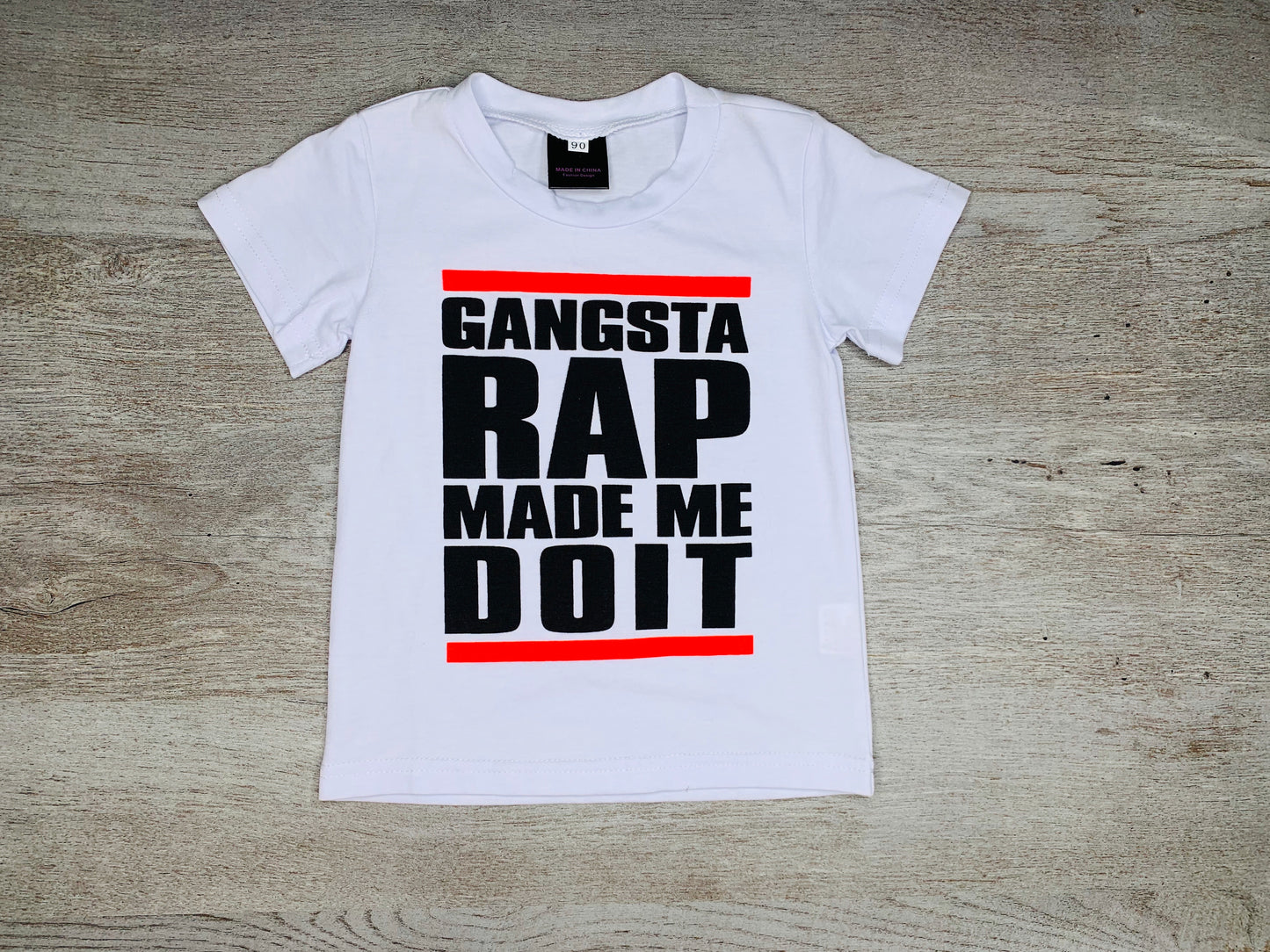 Gangsta Rap Made Me Do It Shirt