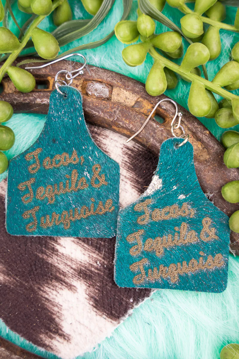 Did Someone Say Tacos & Tequilla Earrings