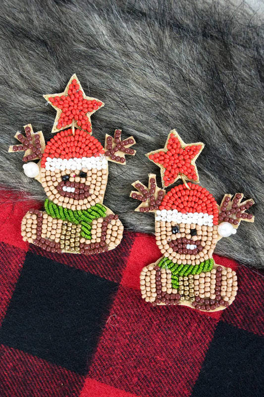 Reindeer Crossing Earrings