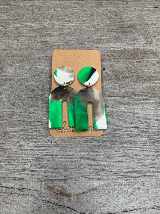 Holtville Bulldogs Earrings