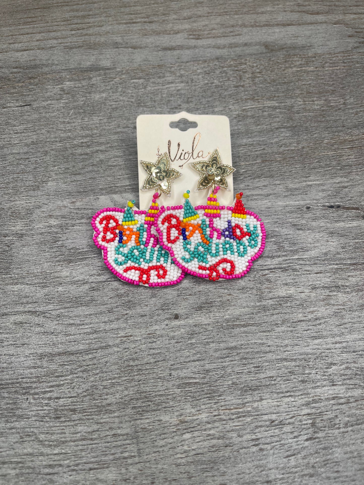 Birthday Squad Earrings {Multiple Styles Available}