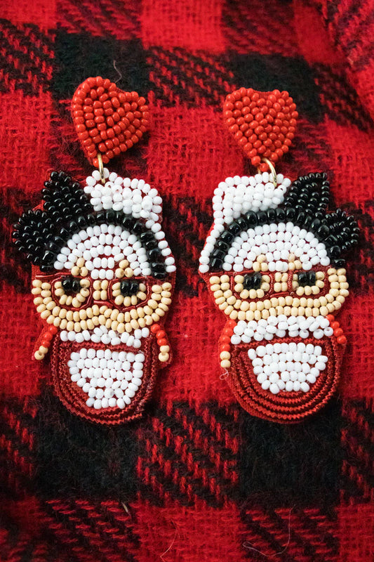 Mrs. Claus Earrings