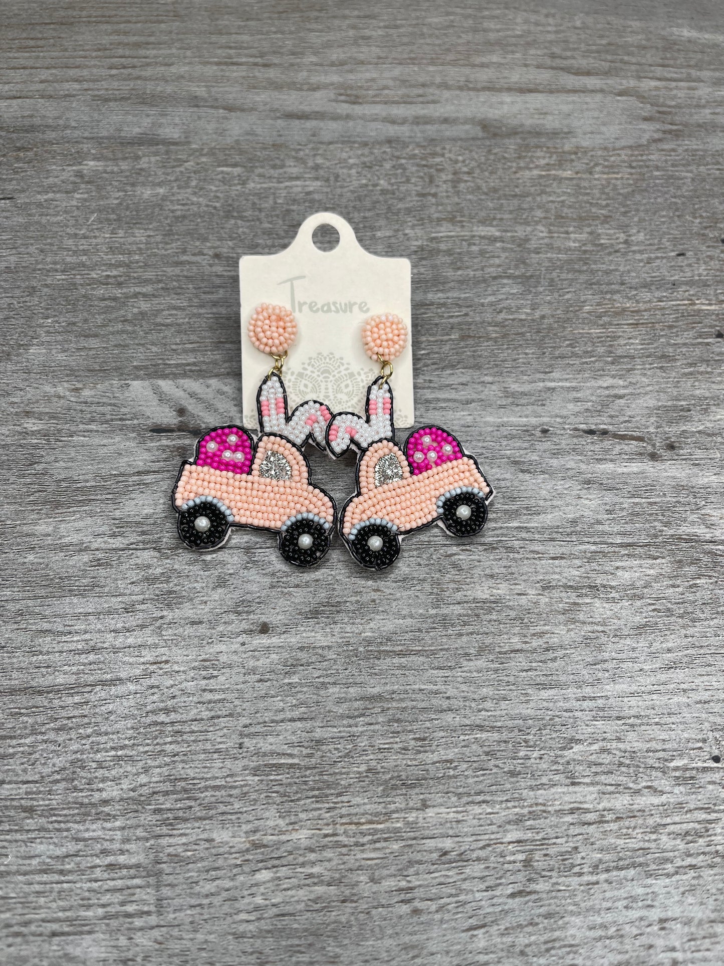 Easter Truck Earrings {Multiple Styles Available}