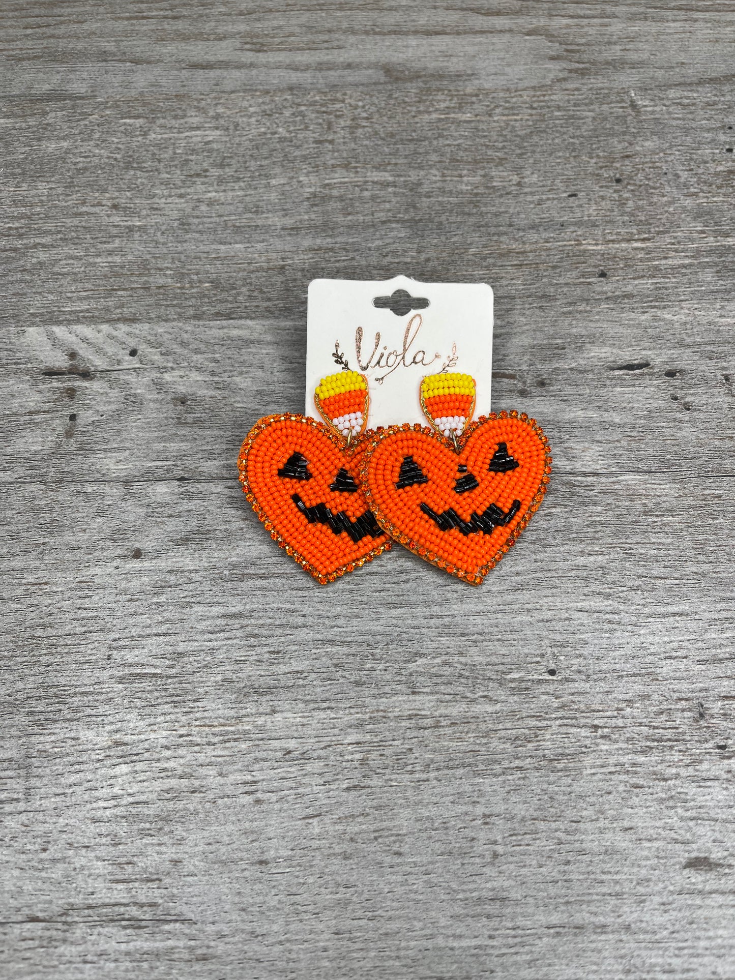 Candy Corn Obsessed Earrings