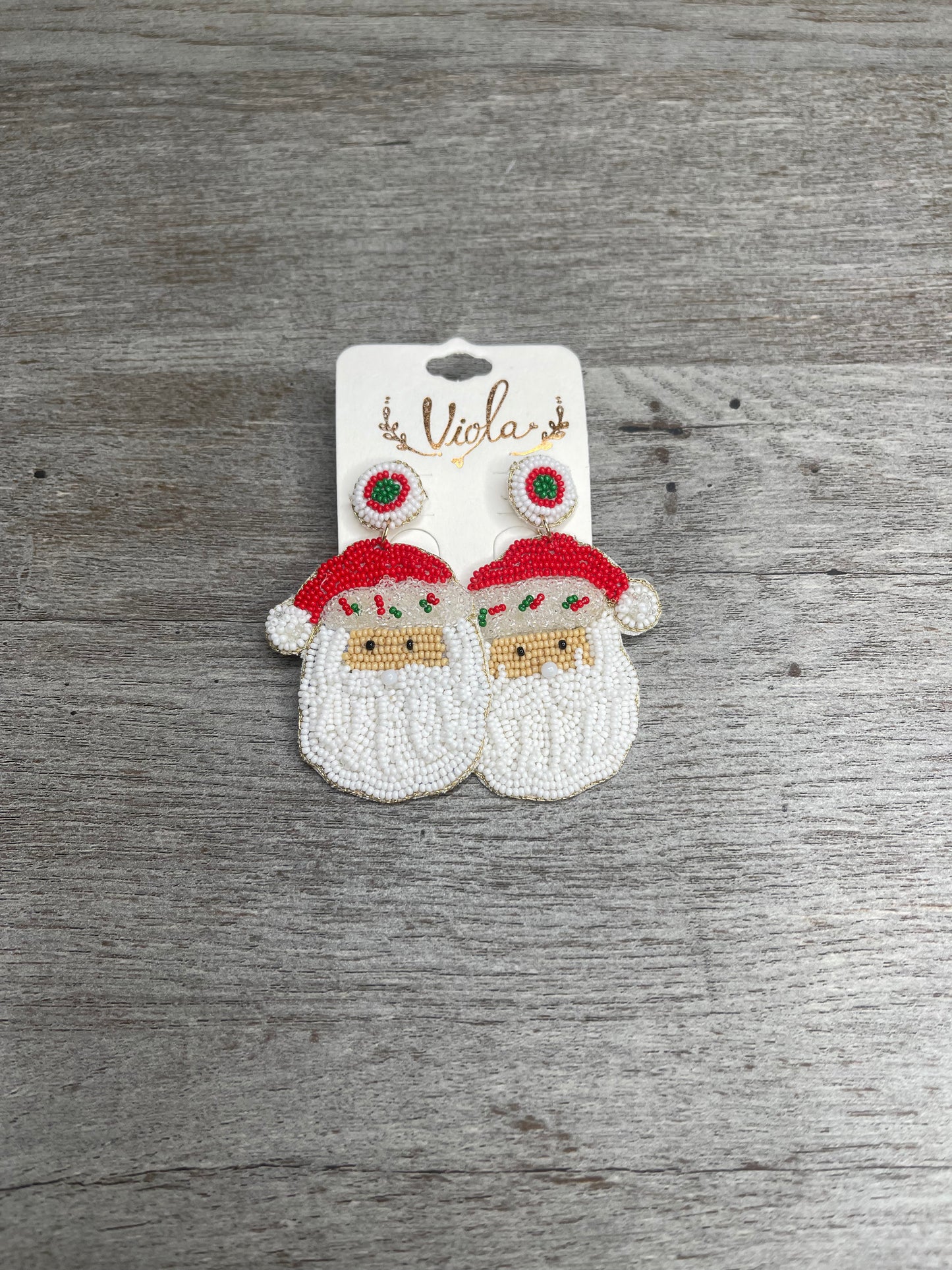 God Put Santa Claus On Earth To Remind Us That Christmas Is ‘Sposed To Be A Happy Time Earrings