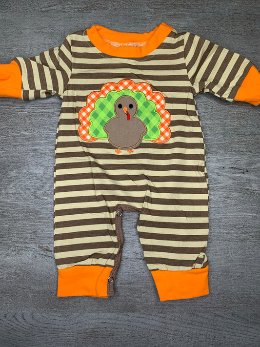 Turkey Romper {Boys}