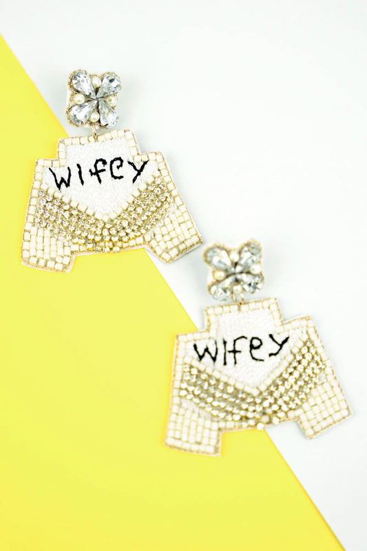 Wifey Material Earrings