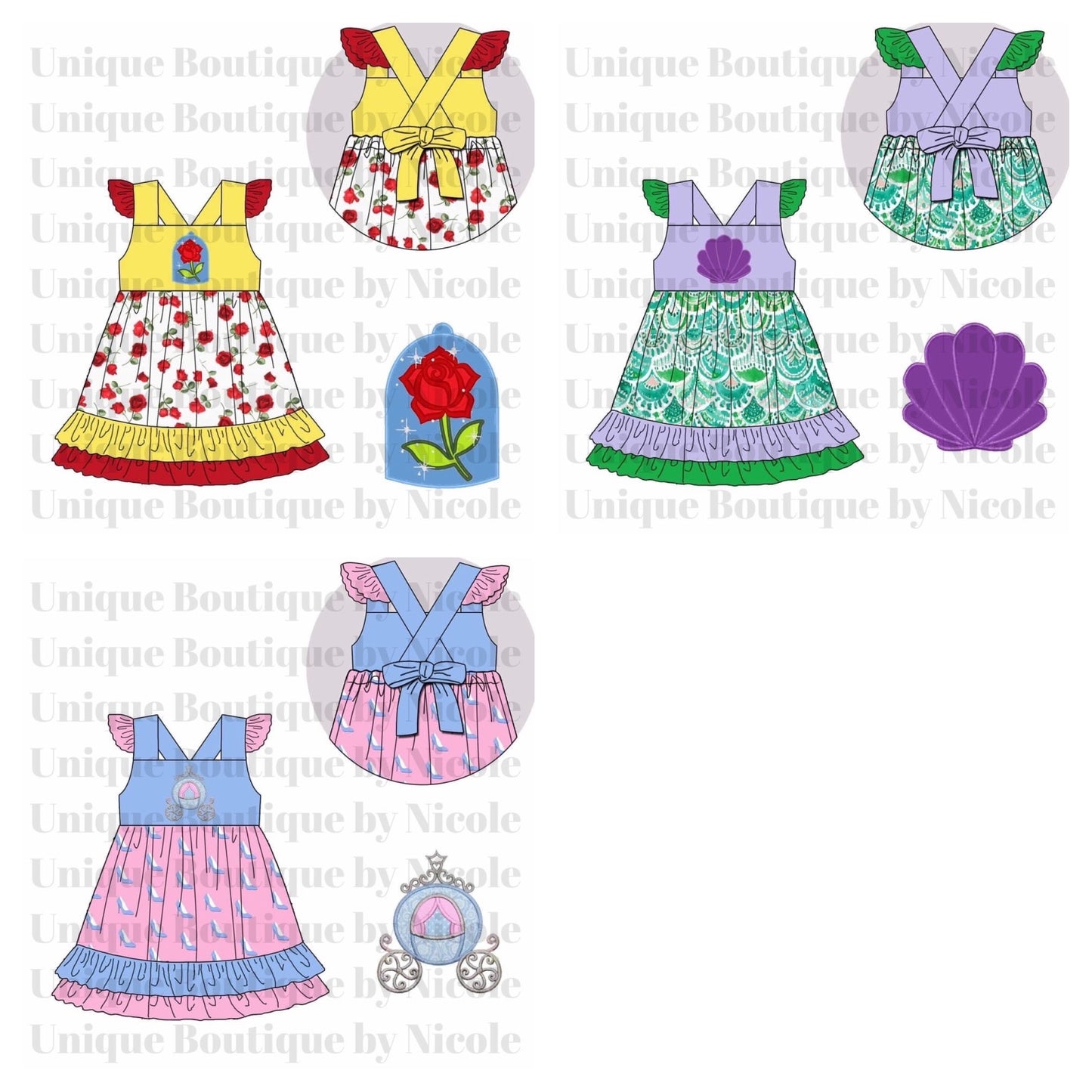Princess Collection {Multiple Styles Available}