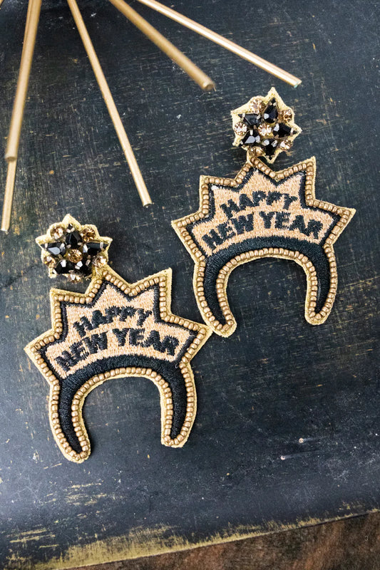 New Year Same Hot Mess Earrings