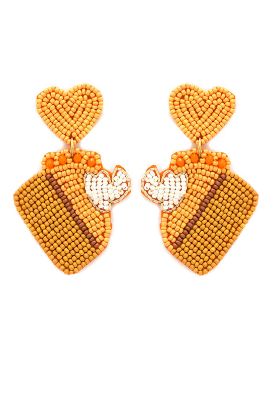 Sweet As Pumpkin Pie Earrings