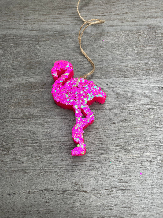 Glitter Flamingo Freshie