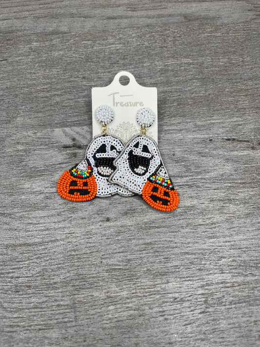 Ghostly Greetings Earrings