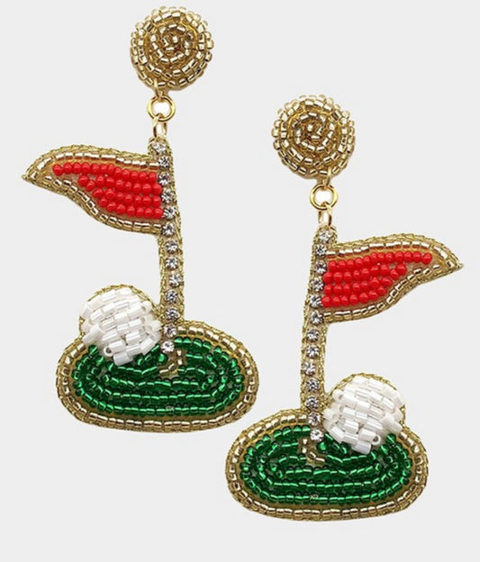 Hole In One Earrings