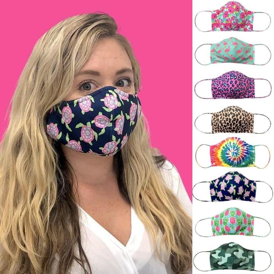 Adjustable Adult Face Mask {Multiple Styles Available}