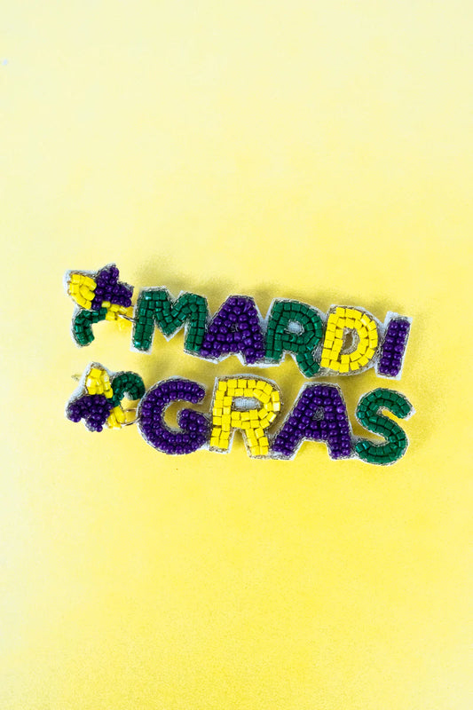 How We Roll Mardi Style Earrings