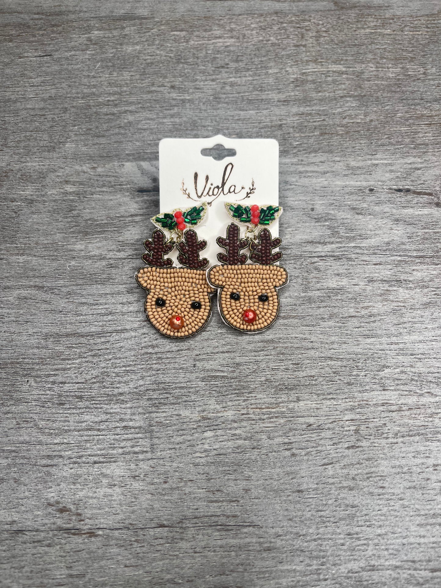 Santa's Little Reindeer Earrings