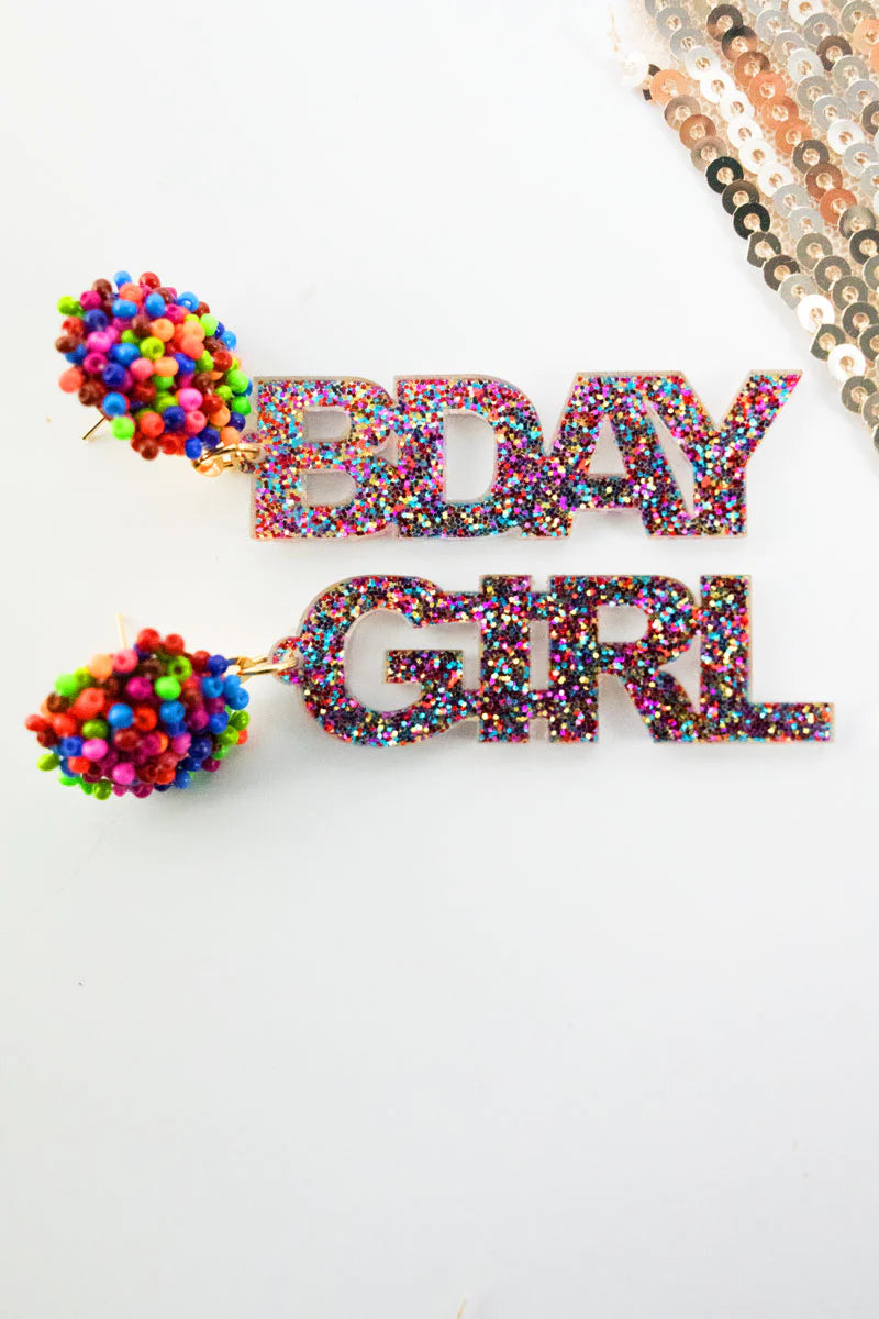 Birthday Girl Earrings {Multiple Styles Available}