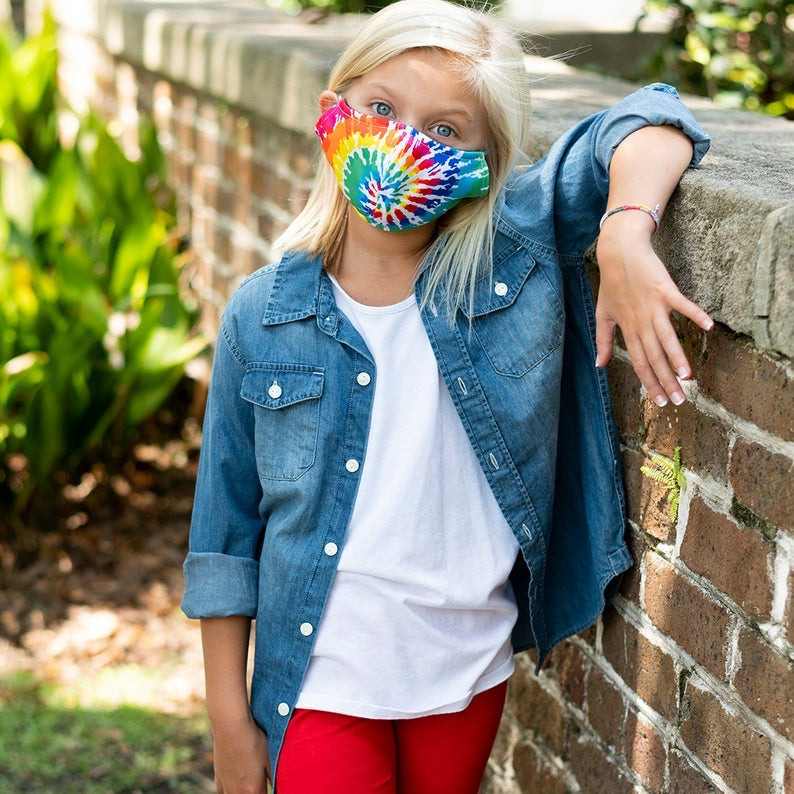Adjustable Print Kids Face Mask {Multiple Styles Available}