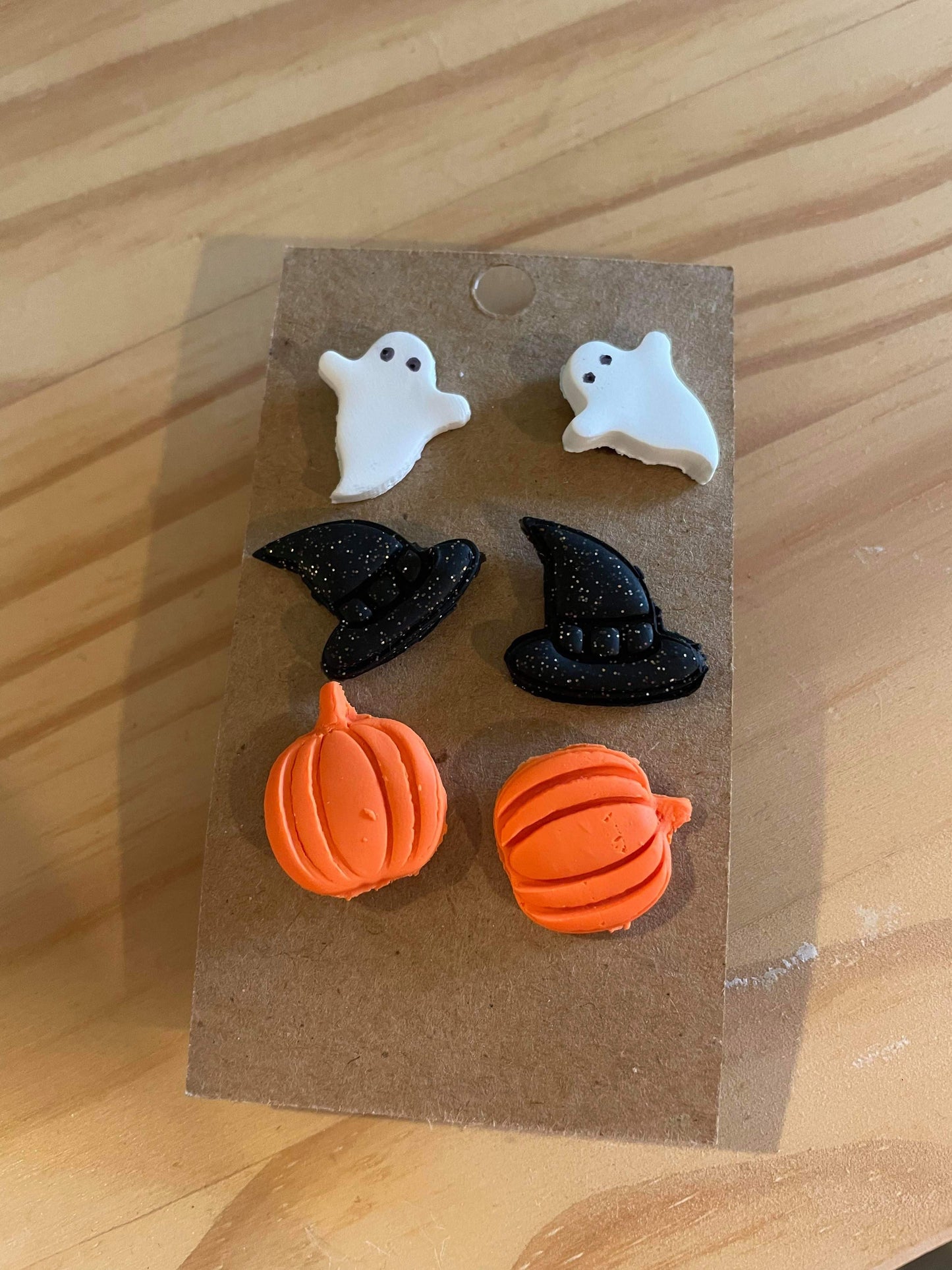 Halloween Clay Earrings