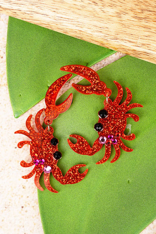 Little Bit Crabby Earrings