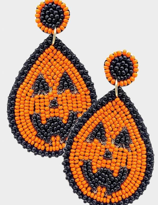 Jack O Lantern Earrings