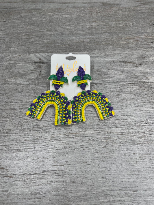 Life Of The Mardi Earrings❤️