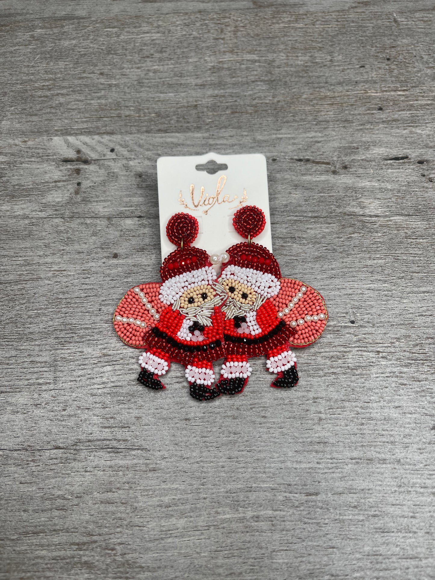Santa Claus Has The Right Idea – Visit People Only Once A Year Earrings